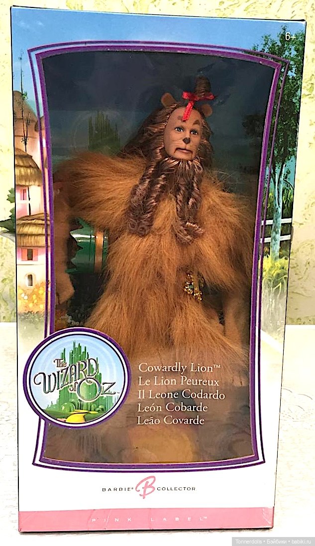 Набор Барби 4 куклы Barbie WIZARD OF OZ Волшебник из страны Оз Dorothy Pink Label 2006 (фото 9)