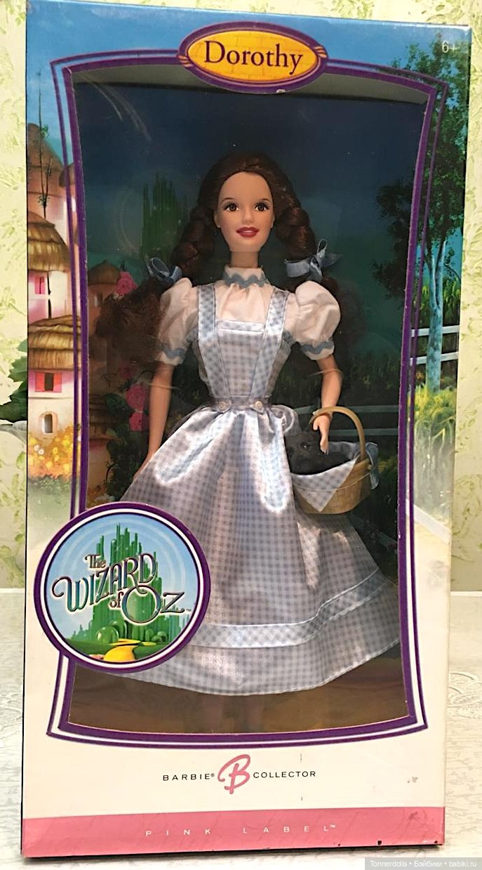 Набор Барби 4 куклы Barbie WIZARD OF OZ Волшебник из страны Оз Dorothy Pink Label 2006 (фото 6)