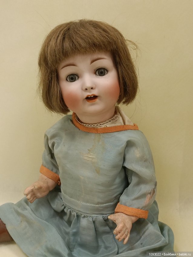 Антикварная кукла, характерная девочка, Koenig Wernicke, 1910 год (фото 3)