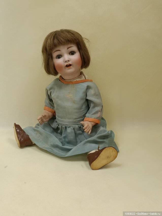 Антикварная кукла, характерная девочка, Koenig Wernicke, 1910 год (фото 6)