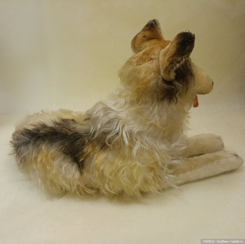 Винтажная собачка колли Steiff (фото 4)