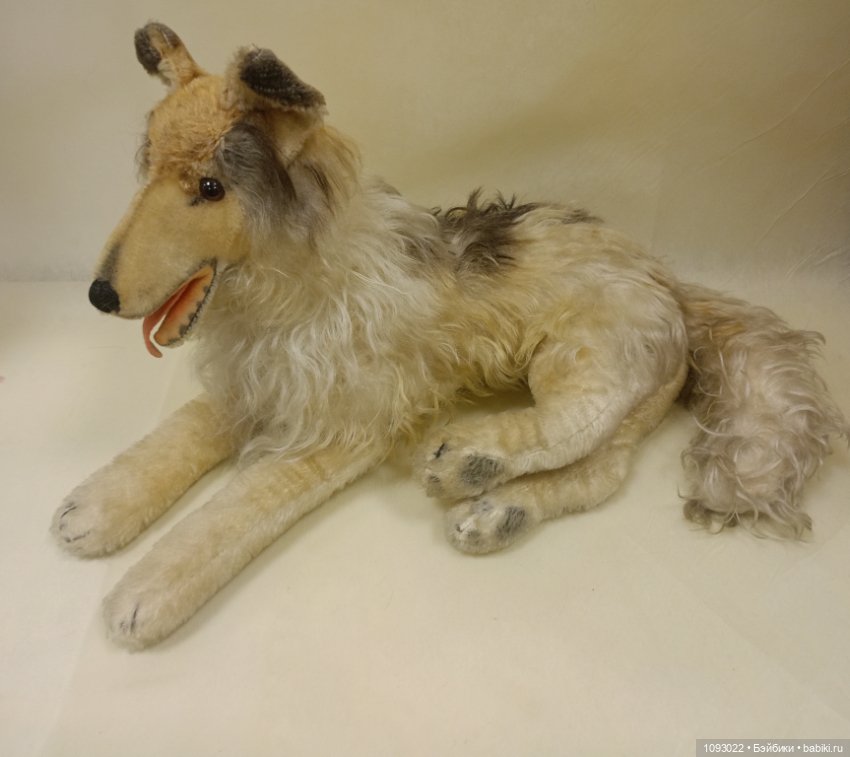 Винтажная собачка колли Steiff (фото 3)
