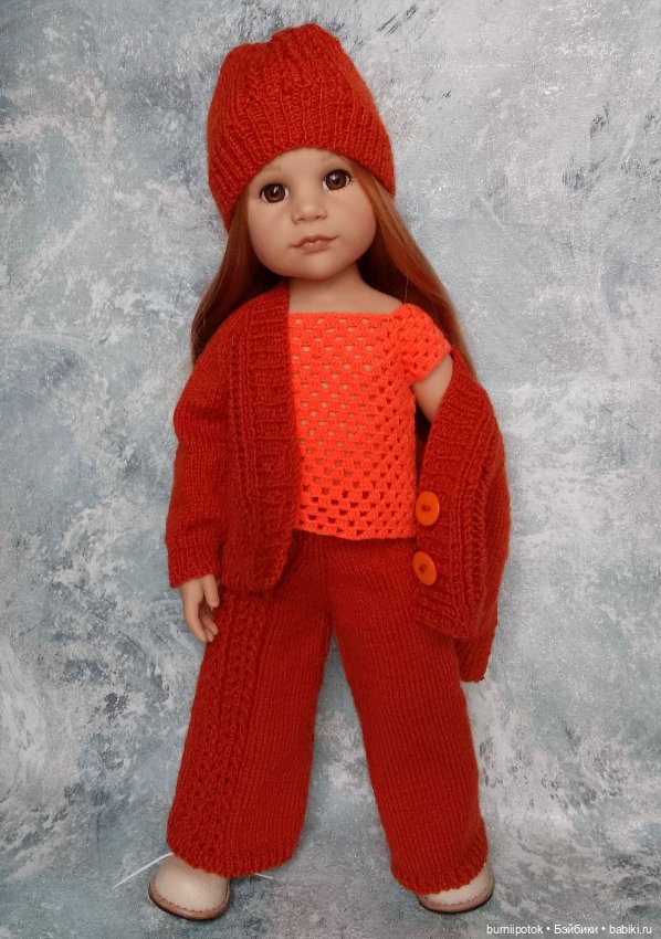 Вязаный комплект для Готц (фото 4)