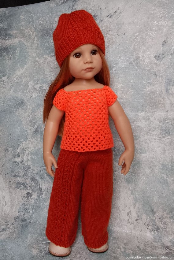 Вязаный комплект для Готц (фото 2)