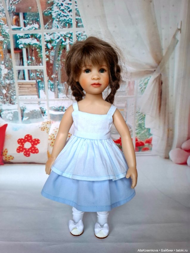 Платье для кукол Heidi Plusczok
