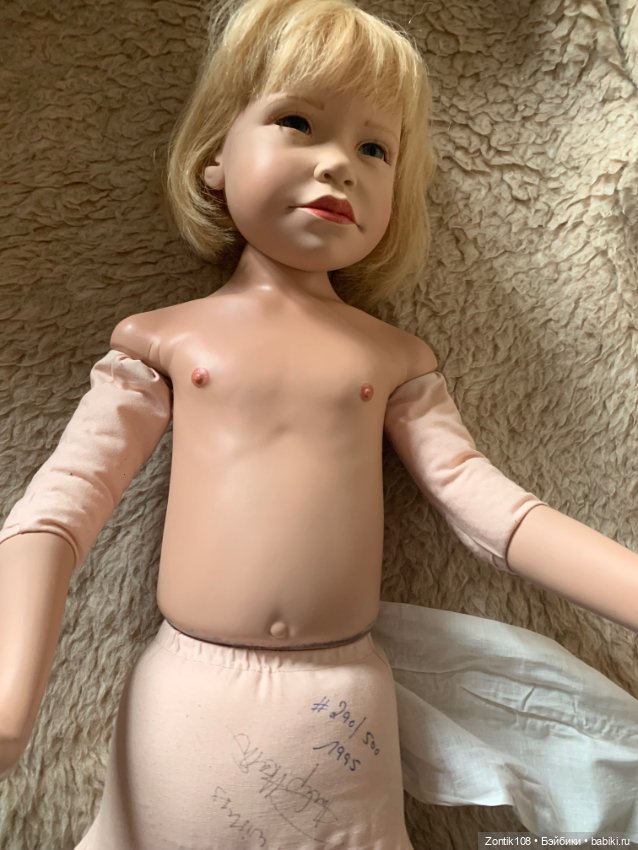 Редкая гостья, Lisa l в черном со своей куколкой, от Philip Heath, Gotz (фото 7)