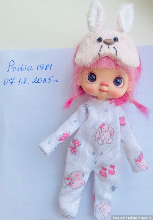 🎁 Ob11 — ООАК (кастом куклы) (фото 4)