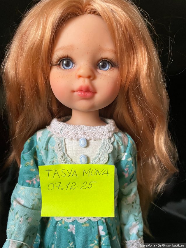 Кукла Настенька Паола Рейна Paola Reina