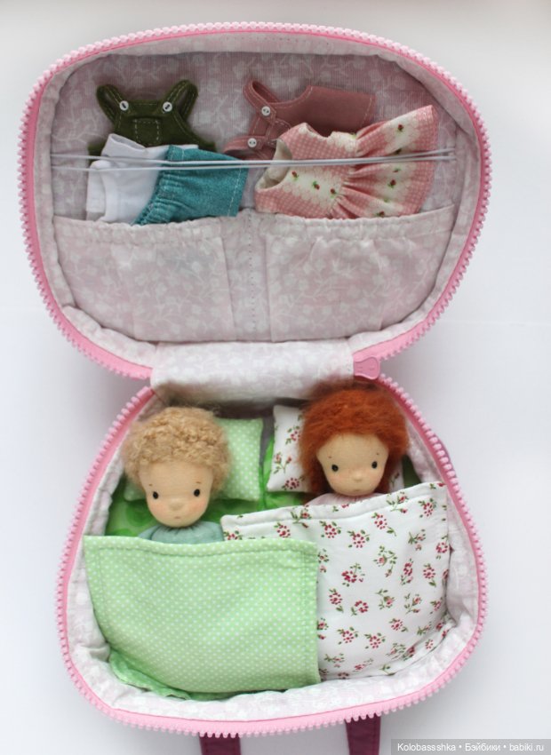 Текстильные куколки в вальдорфской технике (фото 4)