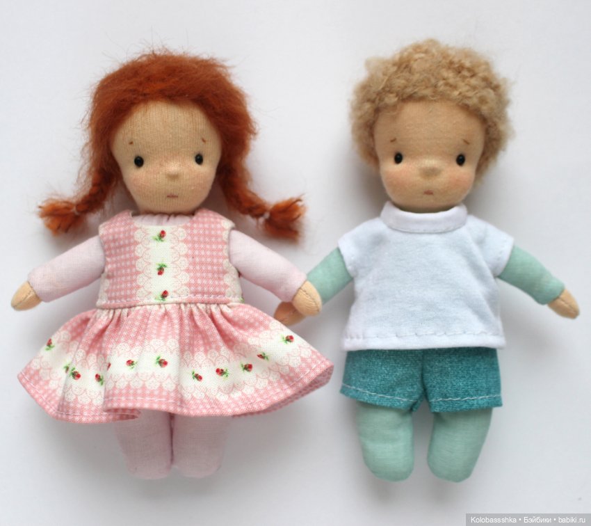 Текстильные куколки в вальдорфской технике (фото 5)