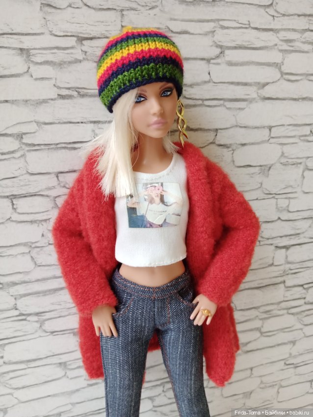 Одежда на барби кардиган букле