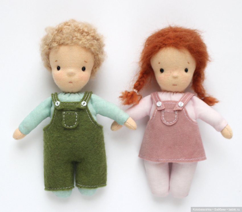 Текстильные куколки в вальдорфской технике (фото 6)