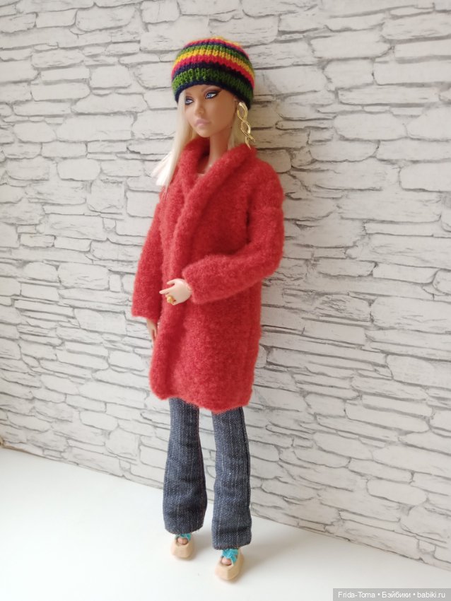 Одежда на барби кардиган букле (фото 3)