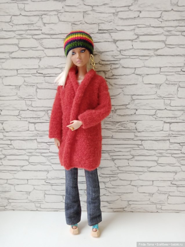 Одежда на барби кардиган букле (фото 4)