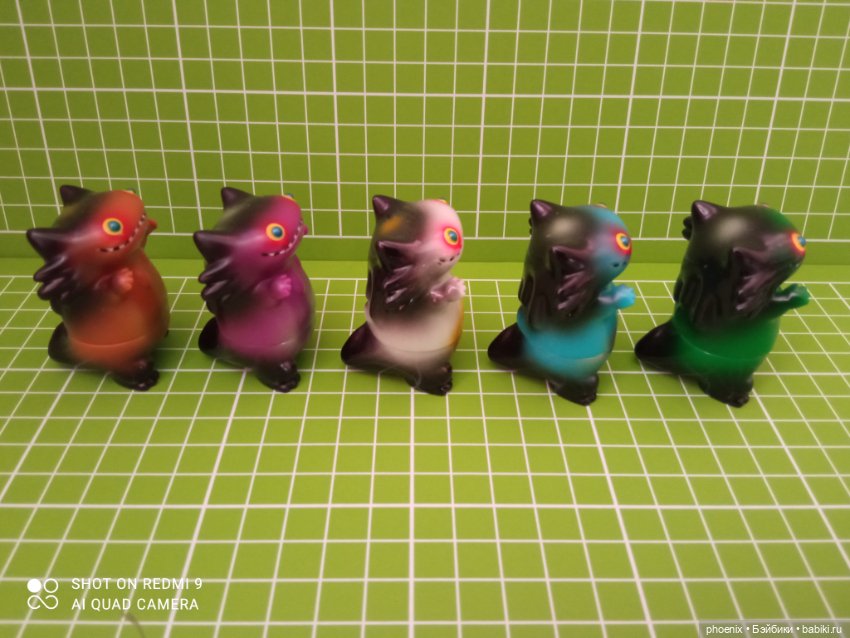 Лот из 5 дракончиков (саламандр). Цена за все 5 штук (фото 2)