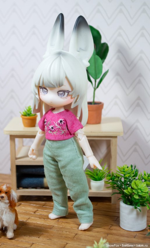 Футболка для не съедобных кроликов, бжд (фото 3)