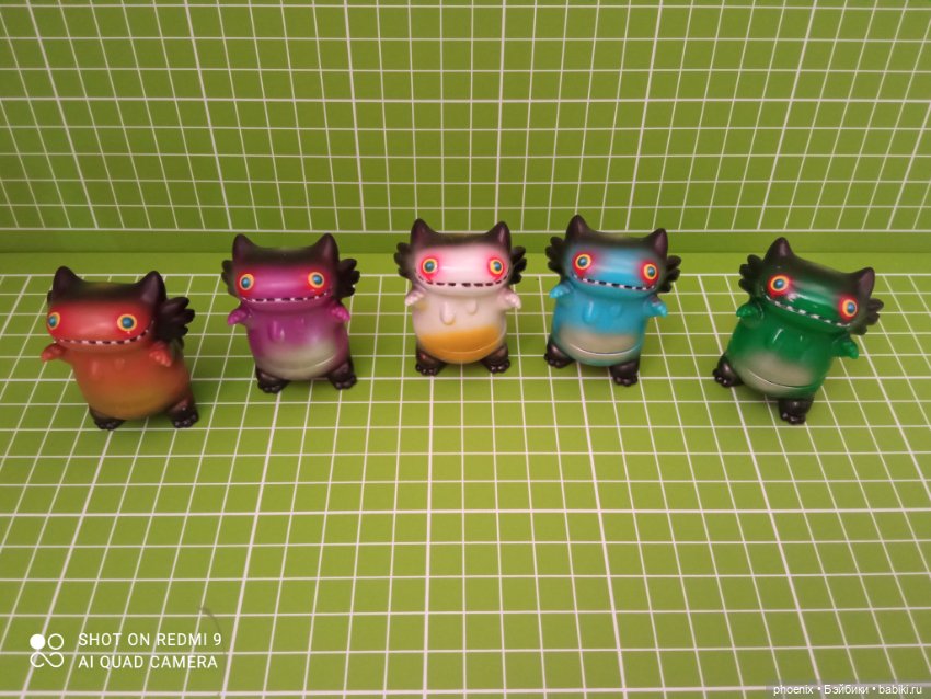 Лот из 5 дракончиков (саламандр). Цена за все 5 штук (фото 7)