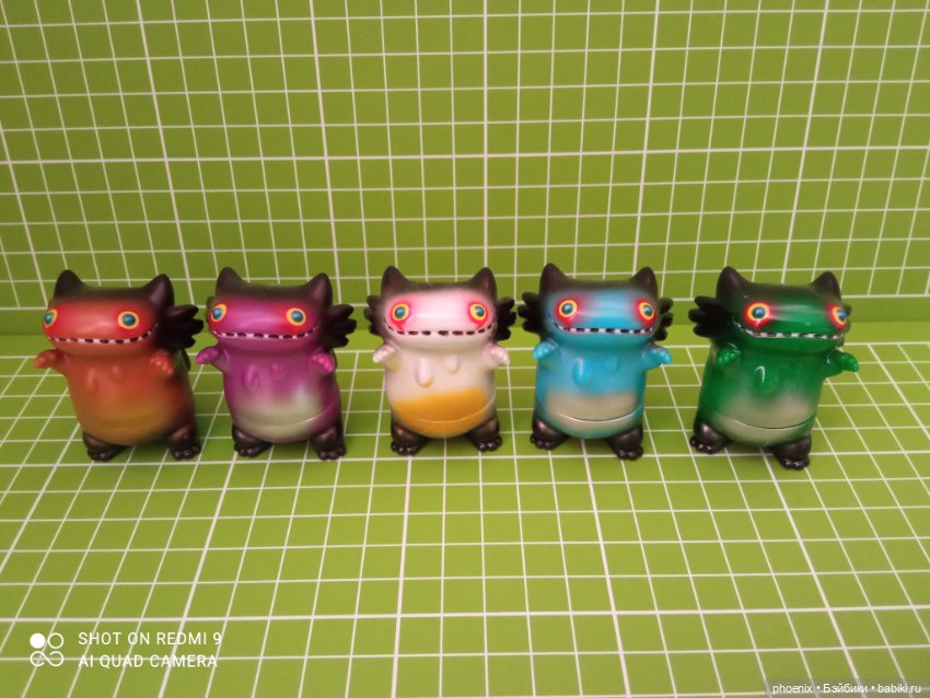 Лот из 5 дракончиков (саламандр). Цена за все 5 штук