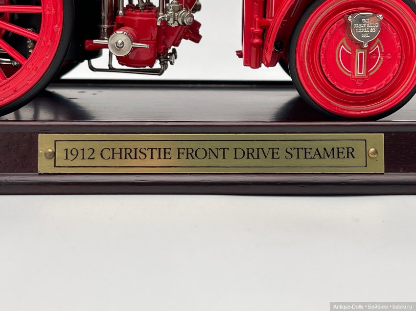 Коллекционная модель 1912 Christie Front Drive Steamer (масштаб 1:24) (фото 2)