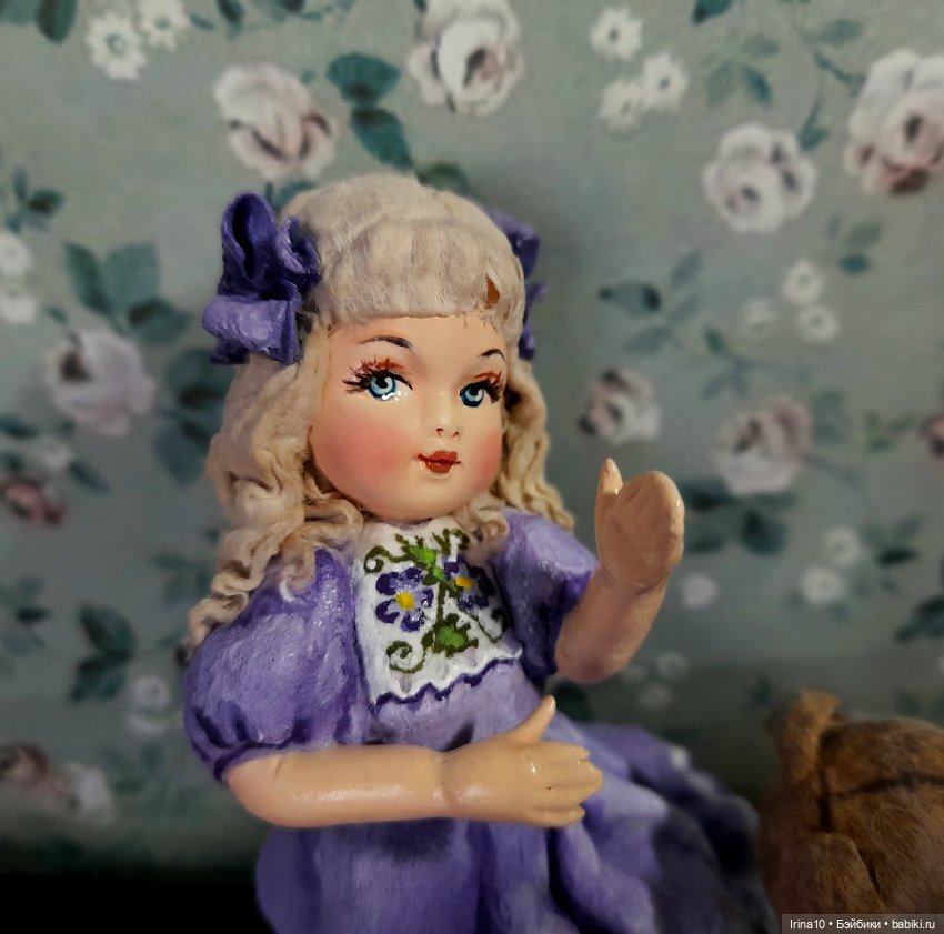 Кукла и Мишка — Авторские игрушки