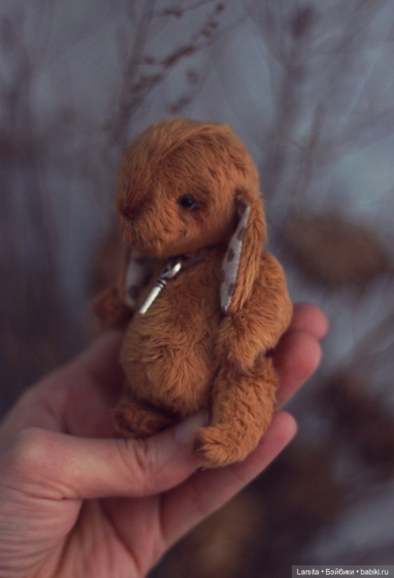 Зайчонок — Авторские игрушки (фото 3)