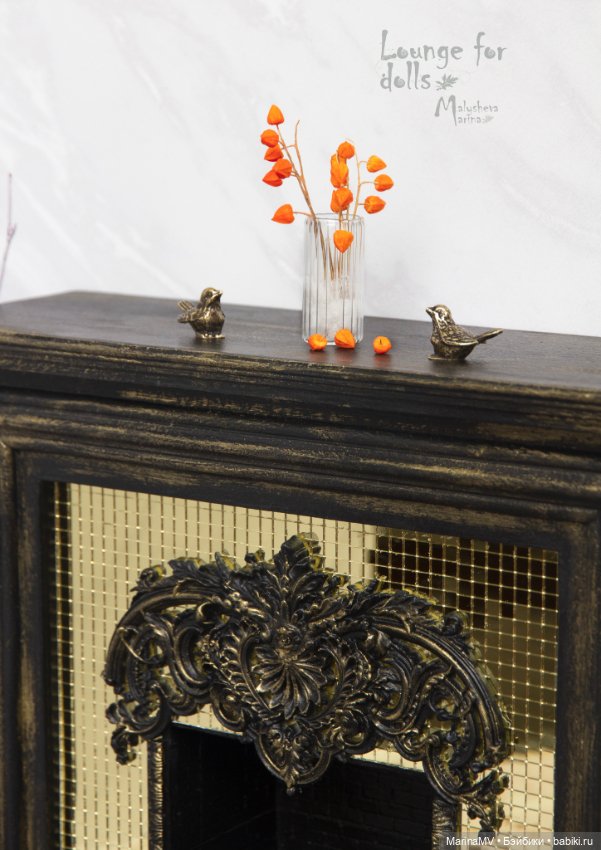 Большой камин в викторианском стиле с элементами эклектики (фото 4)