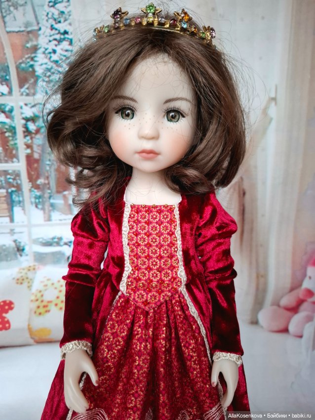 Платье для кукол Ruby Red (фото 6)