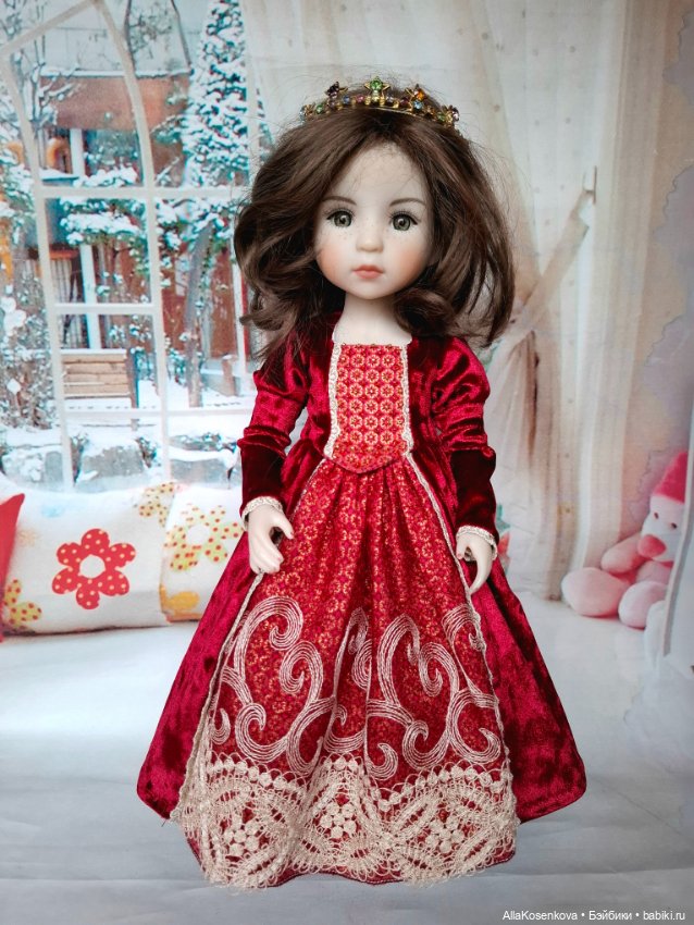 Платье для кукол Ruby Red (фото 7)