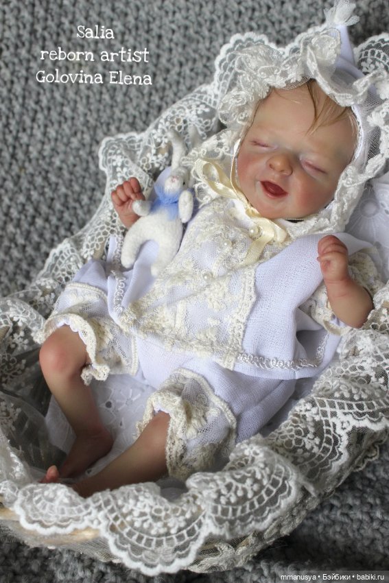 Кроха реборн Salia — Куклы реборн (фото 4)
