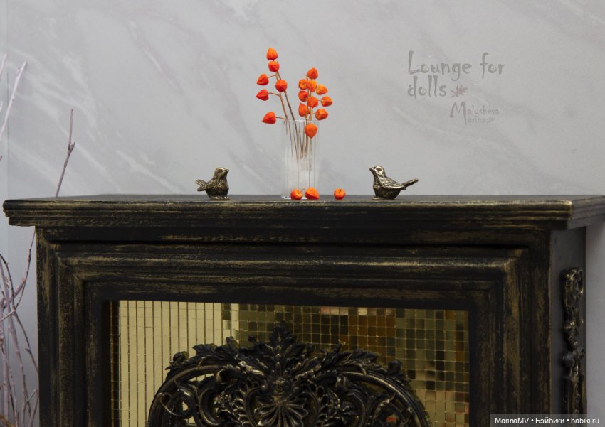 Большой камин в викторианском стиле с элементами эклектики (фото 6)