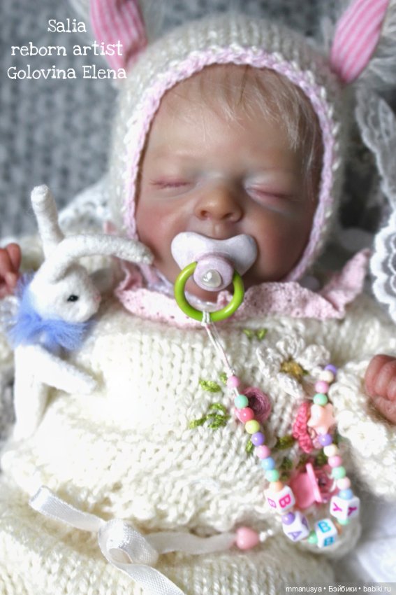 Кроха реборн Salia — Куклы реборн (фото 6)