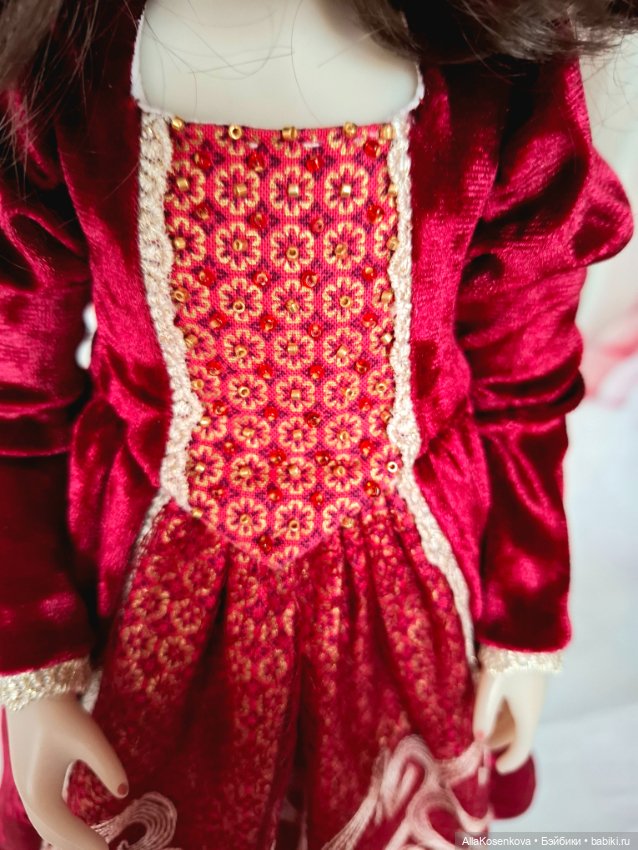 Платье для кукол Ruby Red (фото 5)