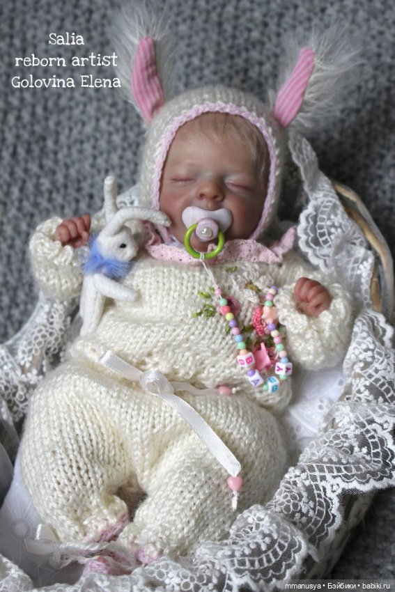 Кроха реборн Salia — Куклы реборн (фото 7)