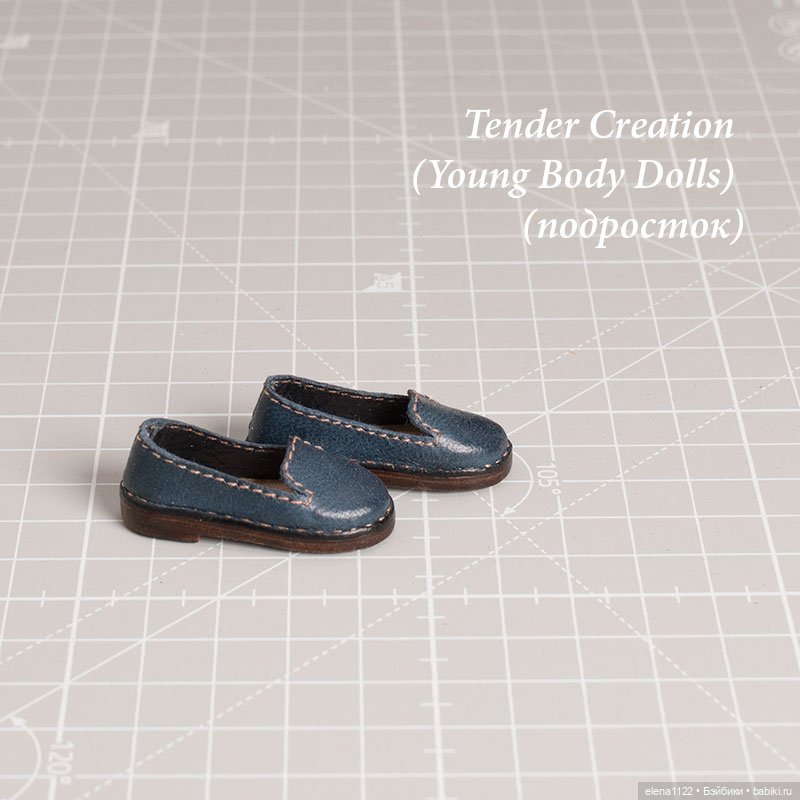 Лоферы для Tender Creation (Young Body Dolls) (подросток)