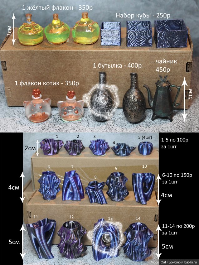 Миниатюра в румбокс для кукол 1/8, 1/6, 1/12 (фото 8)