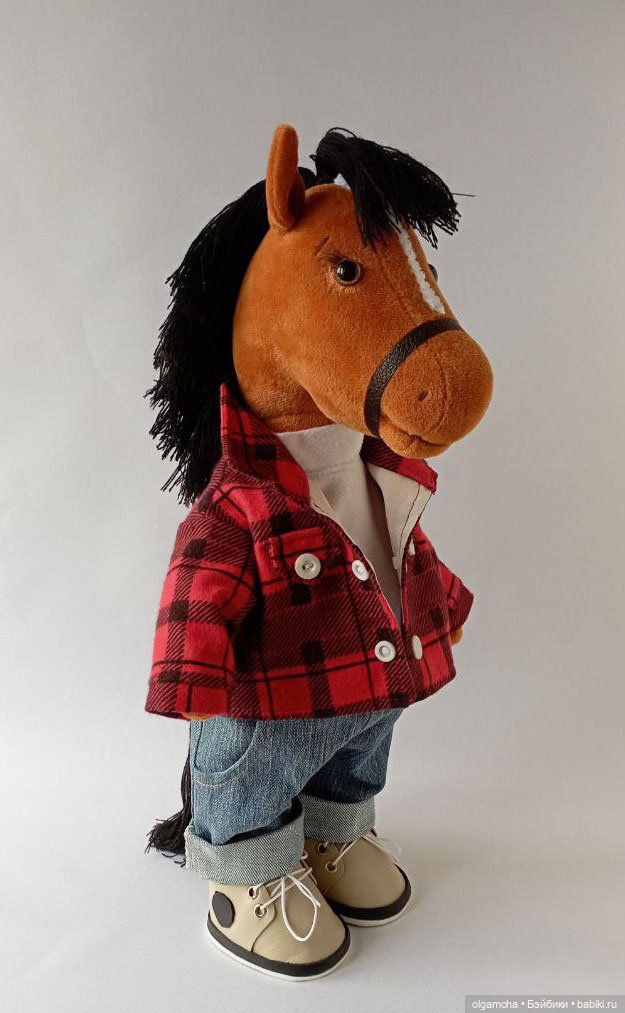 Текстильная игрушка Лошадка - символ 2026 года (фото 3)