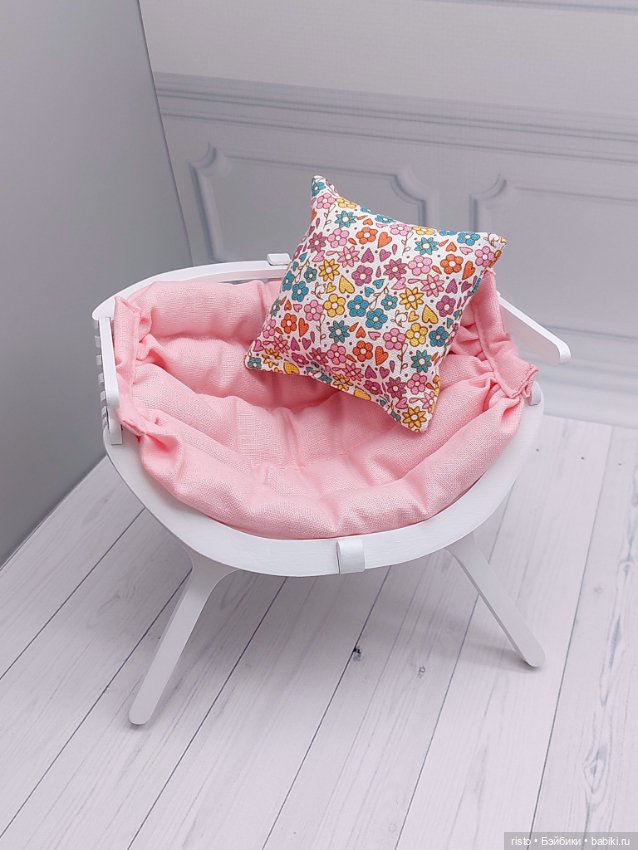 Белое кресло-кокон для ob11, Лати, Монст и схожих