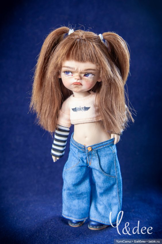 Злюка шарнирная кукла от Y&dee