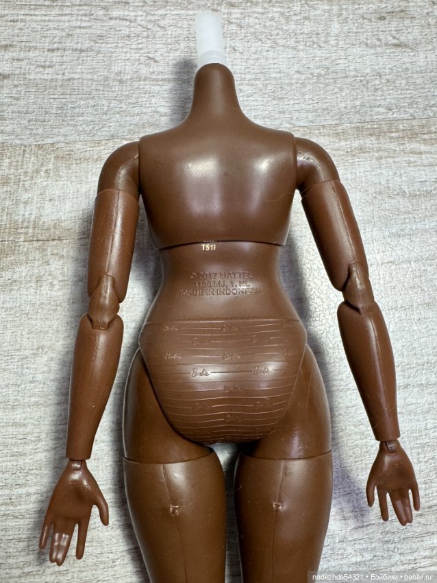 Пышное тело из Базового набора для создания Барби №3 (3)