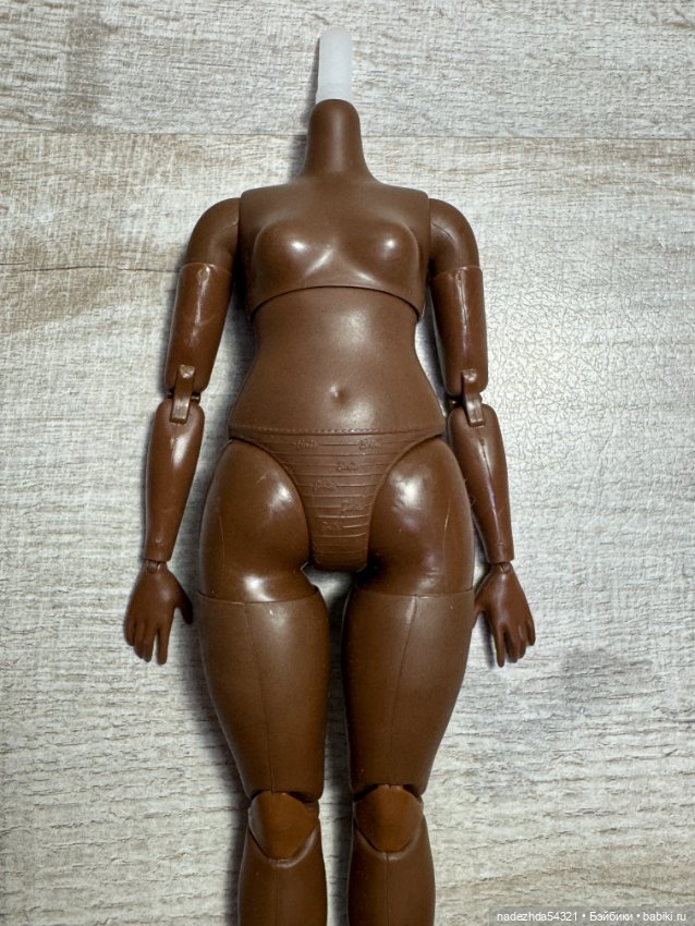 Пышное тело из Базового набора для создания Барби №3 (3) (фото 6)