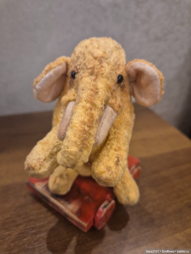 Авторский слоник на тележке (фото 9)