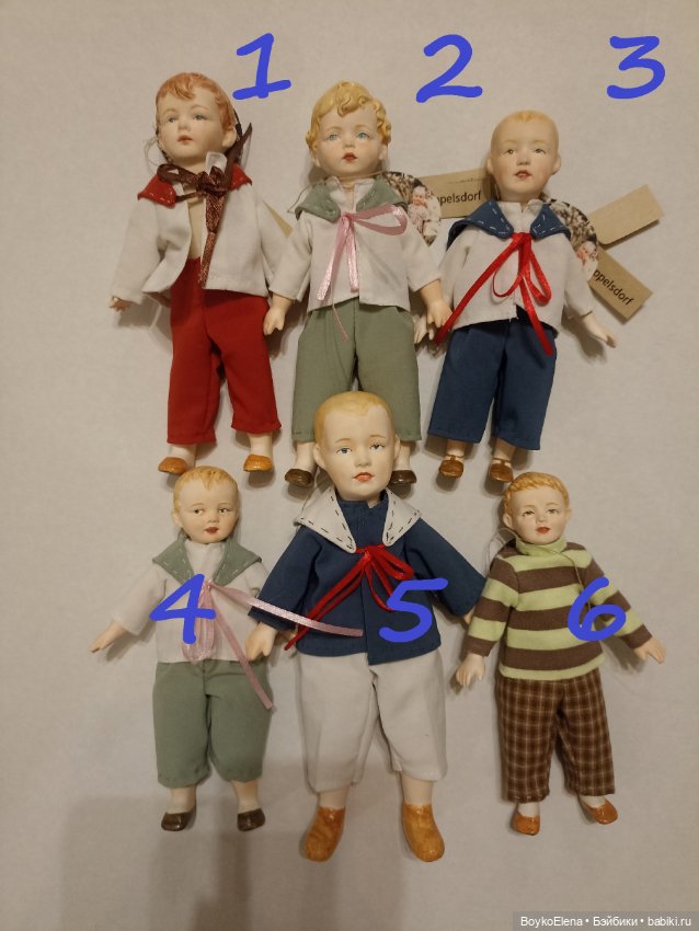 Куколки в ассортименте . Мальчики (фото 6)