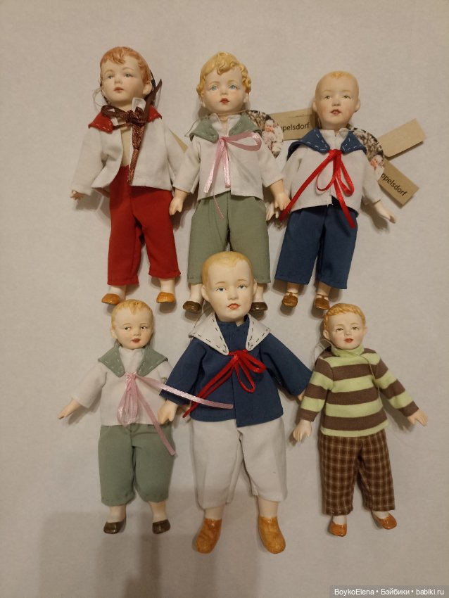 Куколки в ассортименте . Мальчики