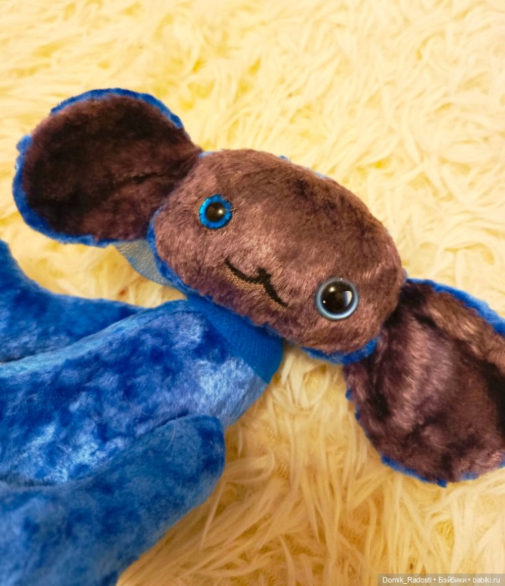 Чебурашка Василёк 💙 — Авторские игрушки (фото 6)