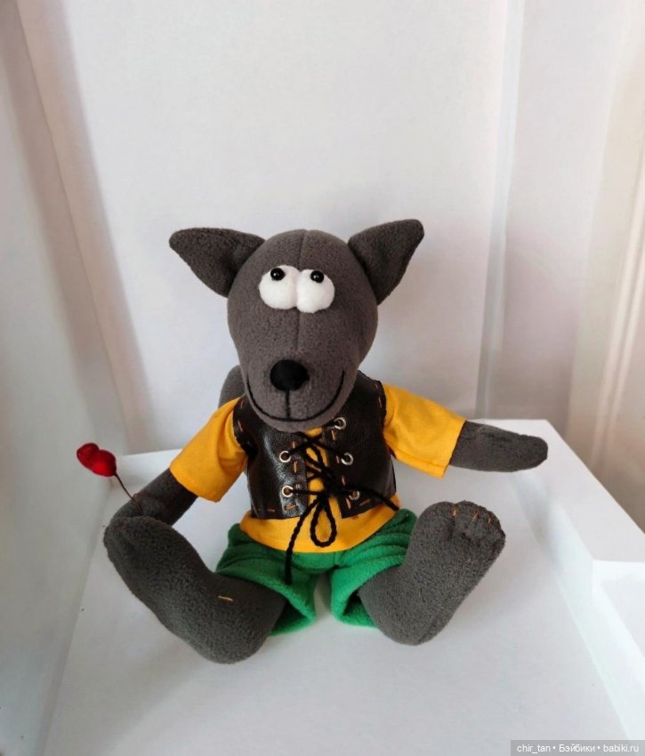 Красная шапочка и Серый волк ручной работы (фото 5)