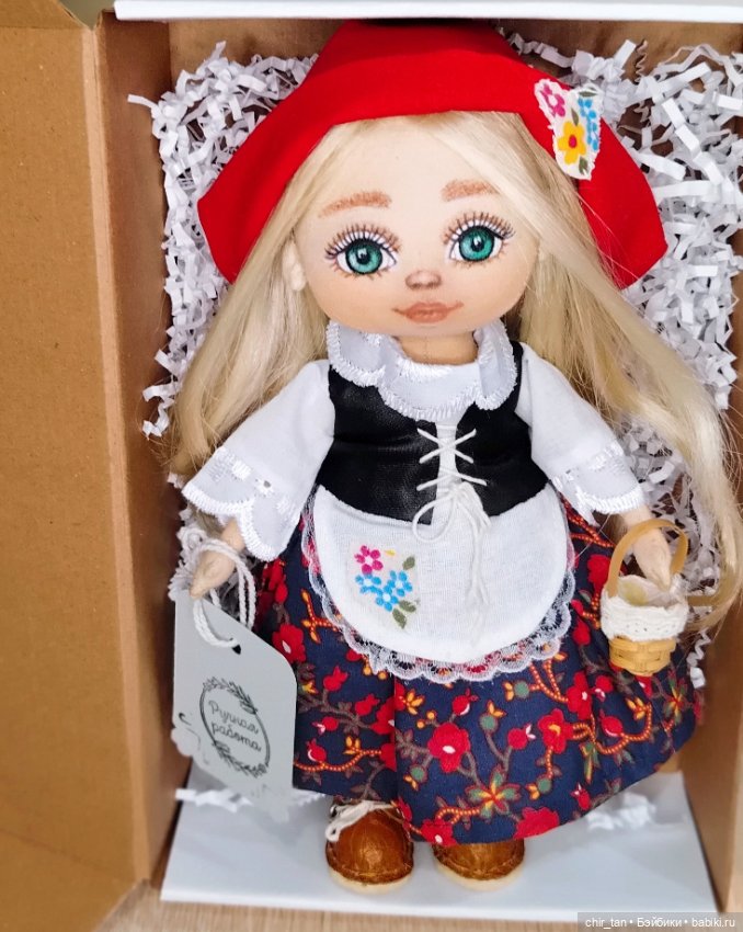 Красная шапочка и Серый волк ручной работы (фото 3)