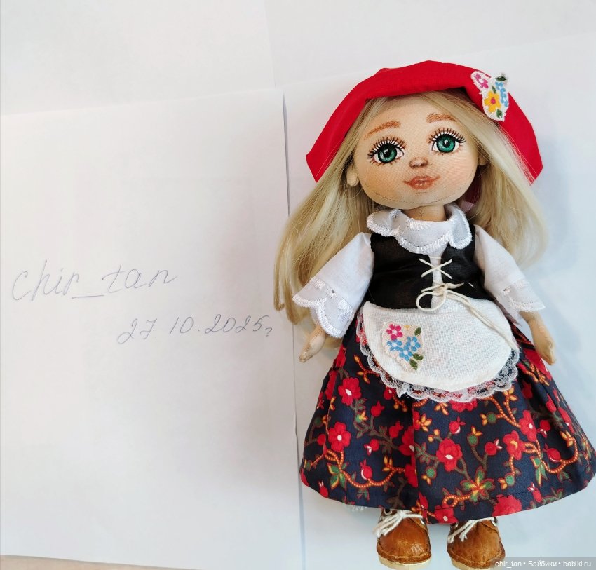 Красная шапочка и Серый волк ручной работы (фото 7)