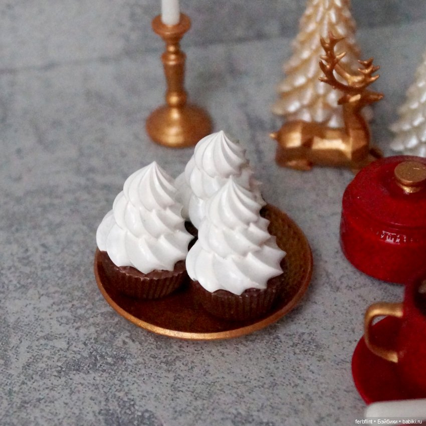 Набор "Новогоднее чаепитие " масштаб 1:6 (фото 6)