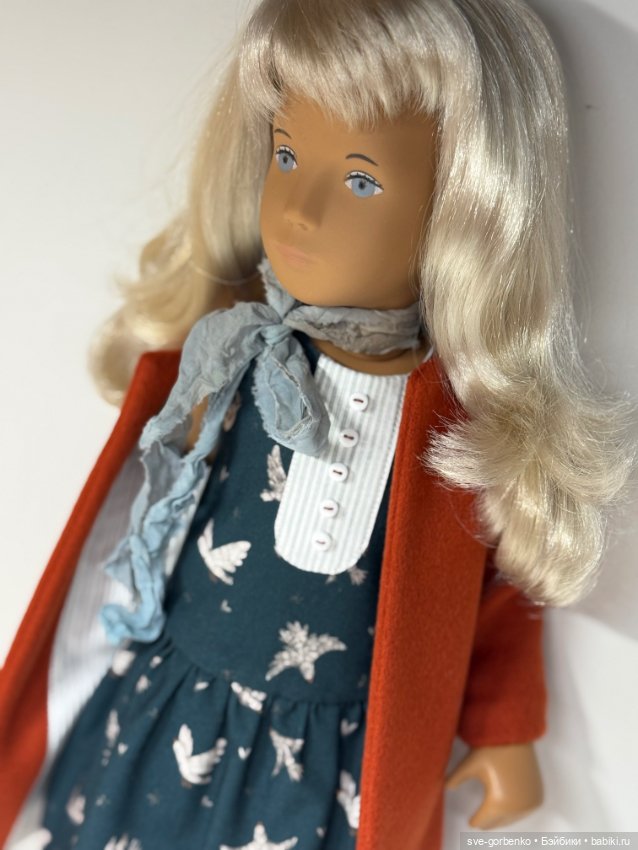 Комплект для Саши Моргенталер «Пальто и платье» (фото 2)