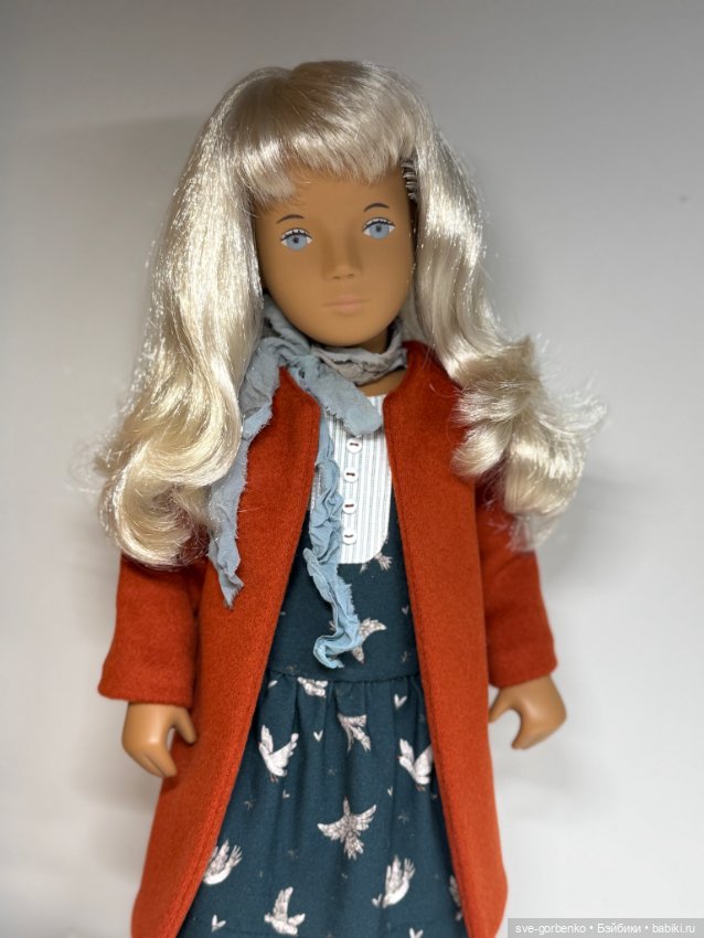 Комплект для Саши Моргенталер «Пальто и платье» (фото 4)